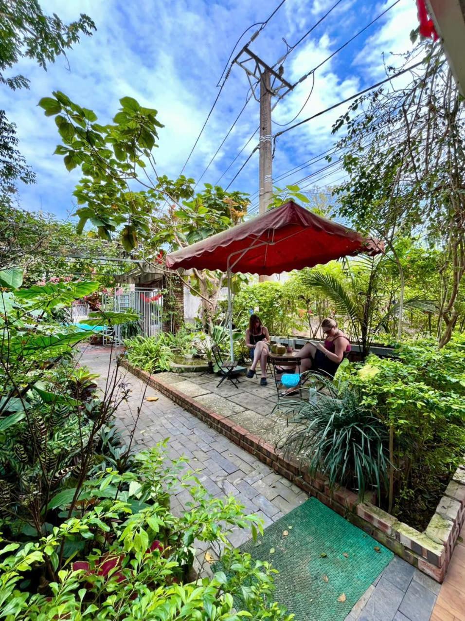 An An Homestay Bungalow Фонгня Экстерьер фото