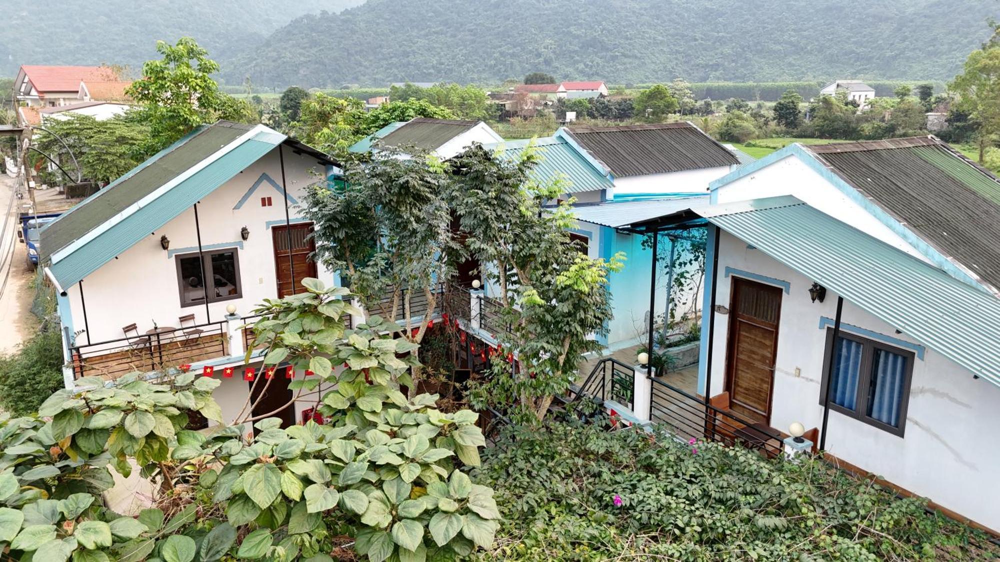 An An Homestay Bungalow Фонгня Экстерьер фото